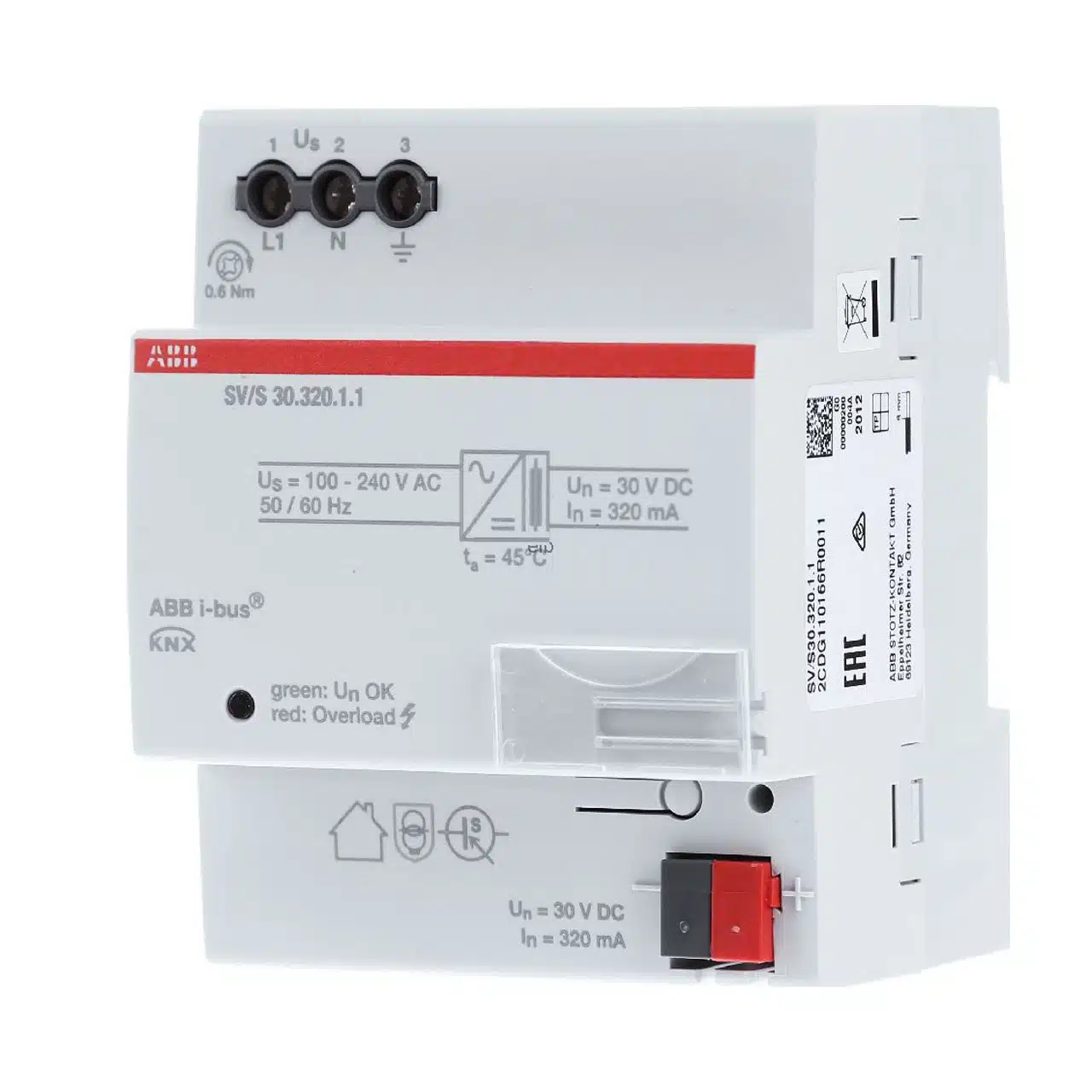 منبع تغذیه 320 میلی آمپر KNX