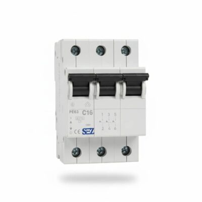 کلید مینیاتوری سه پل 16 آمپر موتوری 6KA