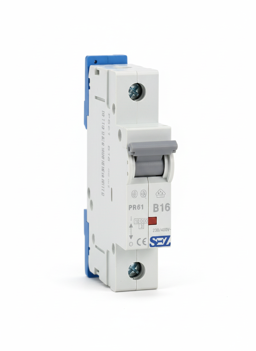 کلید مینیاتوری تک پل 16 آمپر روشنایی 10KA