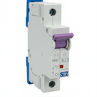 کلید مینیاتوری تک پل 32 آمپر روشنایی 10KA