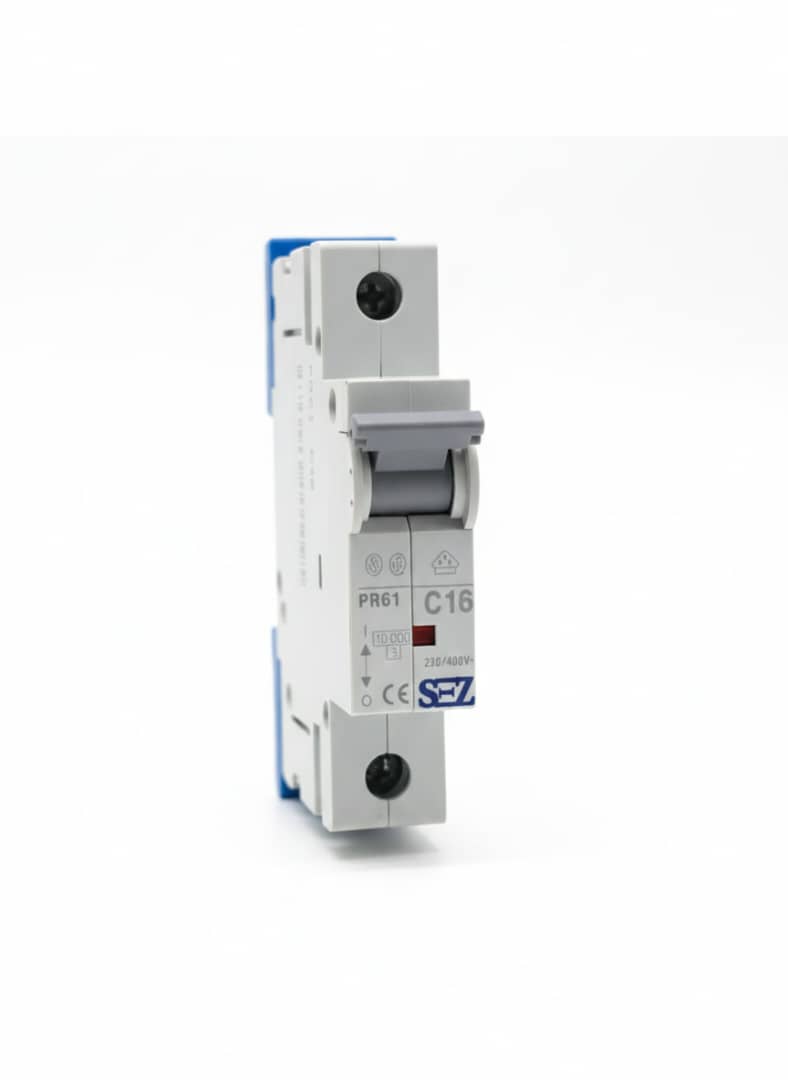 کلید مینیاتوری تک پل 16 آمپر موتوری 10KA