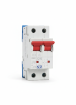 کلید مینیاتوری دو پل 10 آمپر موتوری 10KA