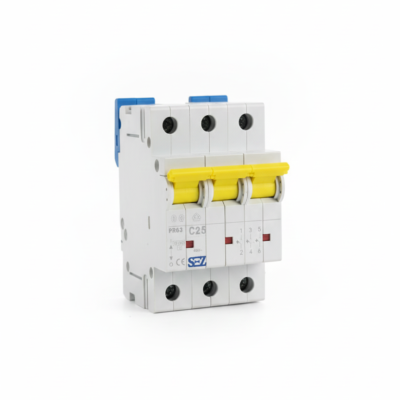 کلید مینیاتوری سه پل 25 آمپر موتوری 10KA