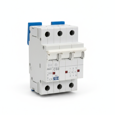 کلید مینیاتوری سه پل 50 آمپر موتوری 10KA