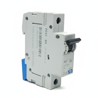 کلید مینیاتوری تک پل 6 آمپر روشنایی6KA