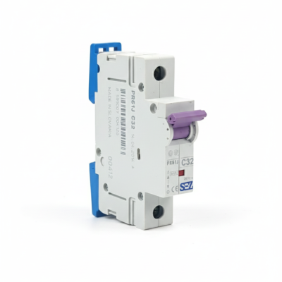 کلید مینیاتوری تک پل 32 آمپر موتوری 4.5KA