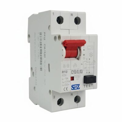 کلید محافظجان ترکیبی (RCBO) SEZ مدل PFI2 C10/0.03