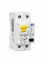کلید محافظجان ترکیبی (RCBO) SEZ مدل PFI2 C25/0.03