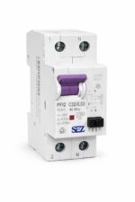 کلید محافظ‌جان ترکیبی (RCBO) SEZ مدل PFI2 C32/0.03